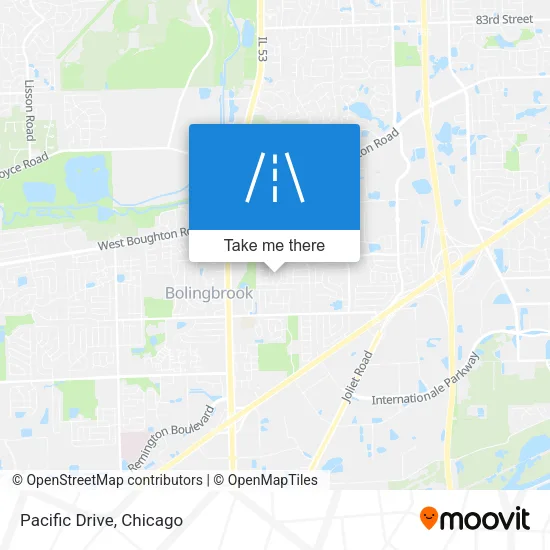 Pacific Drive map