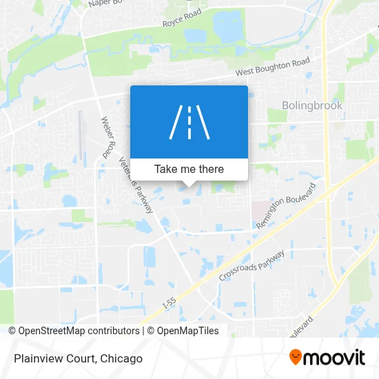Plainview Court map
