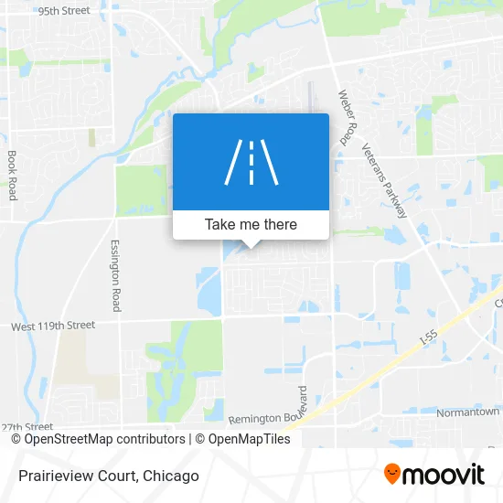 Prairieview Court map