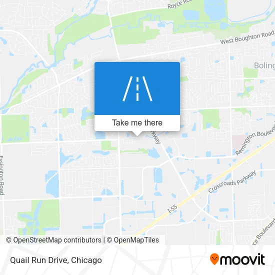 Quail Run Drive map
