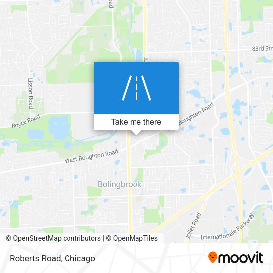Mapa de Roberts Road