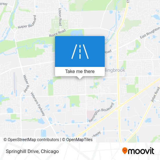 Springhill Drive map