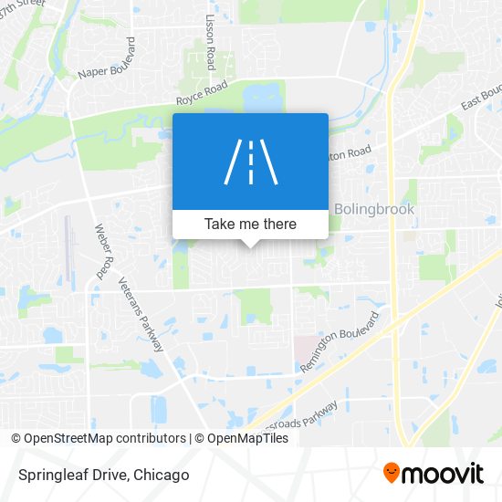 Mapa de Springleaf Drive