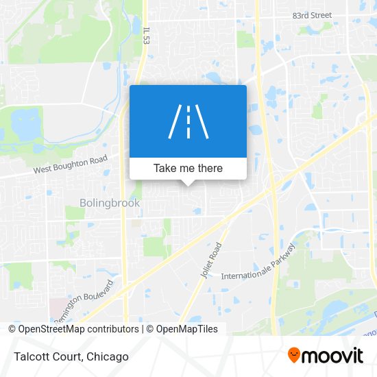 Mapa de Talcott Court