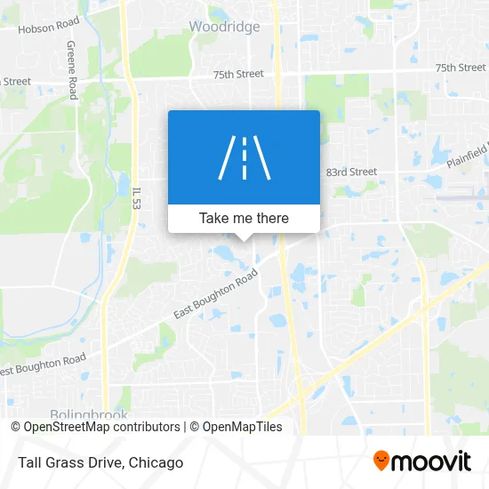 Tall Grass Drive map