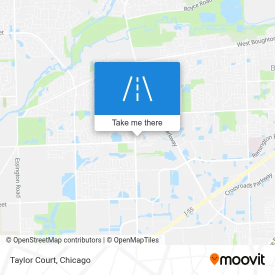 Taylor Court map