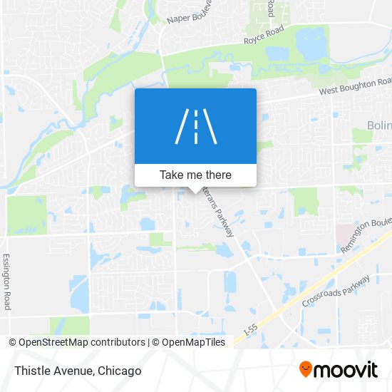 Thistle Avenue map