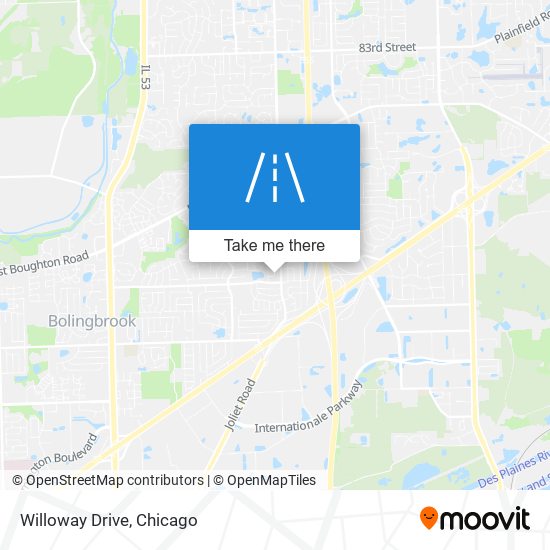 Willoway Drive map