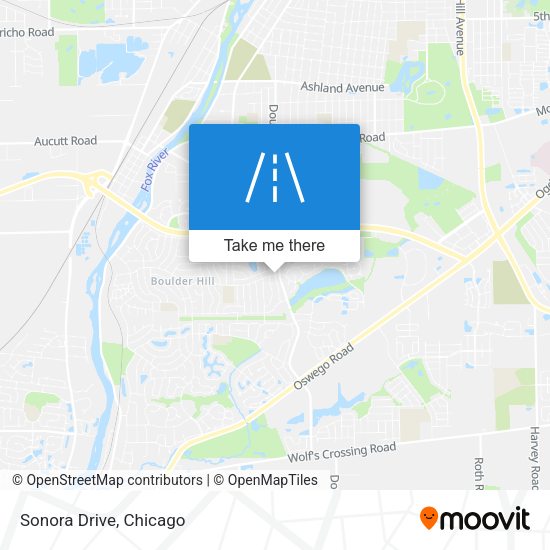 Mapa de Sonora Drive