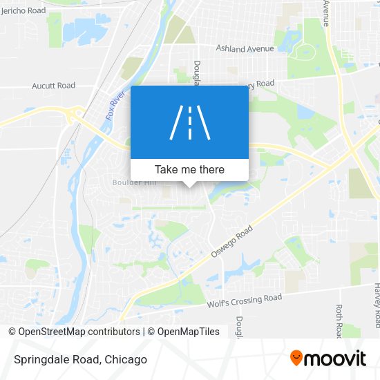 Mapa de Springdale Road