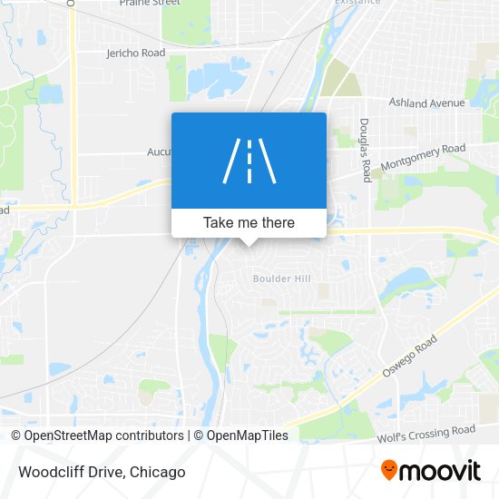 Mapa de Woodcliff Drive