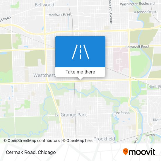 Cermak Road map