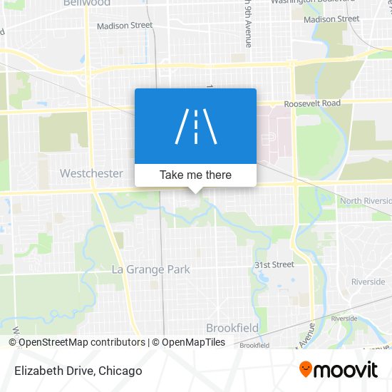 Elizabeth Drive map