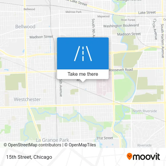 15th Street map