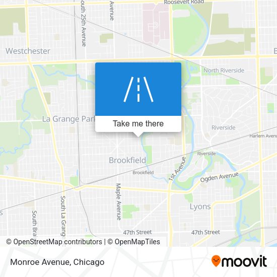 Mapa de Monroe Avenue