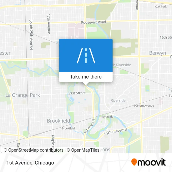 1st Avenue map