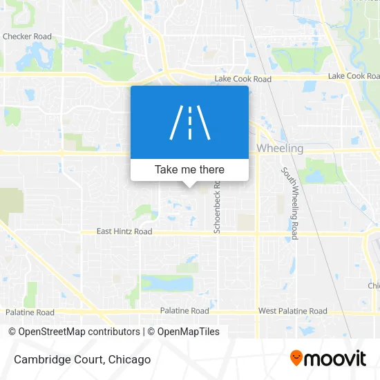 Cambridge Court map