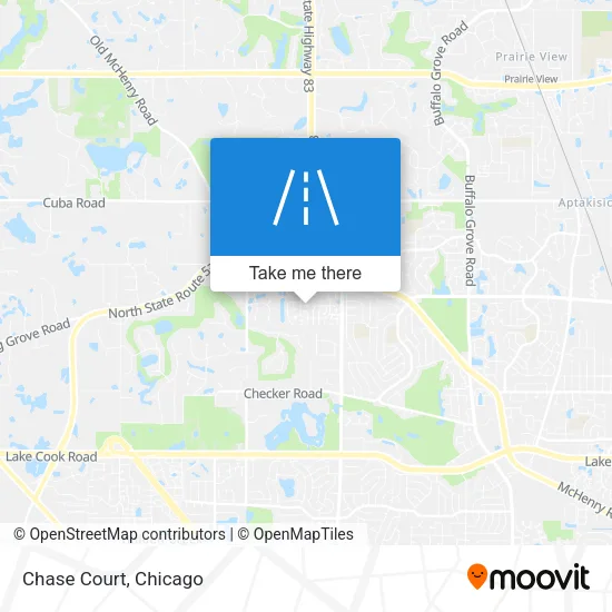 Chase Court map