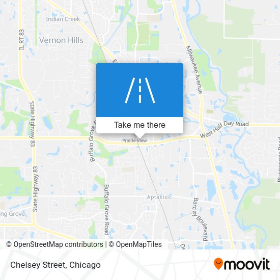 Mapa de Chelsey Street