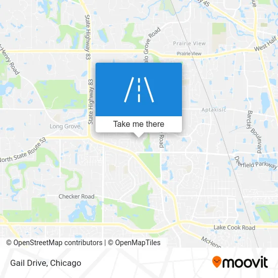 Gail Drive map