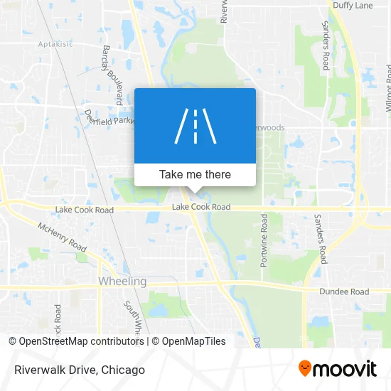 Riverwalk Drive map