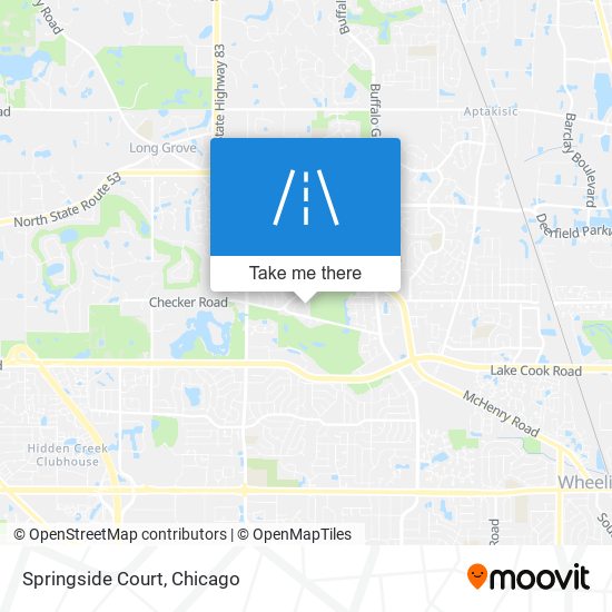 Springside Court map