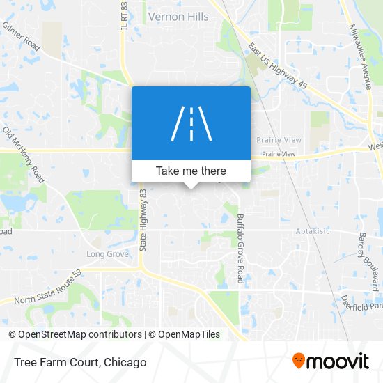 Tree Farm Court map