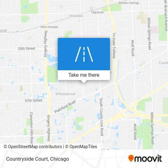 Countryside Court map