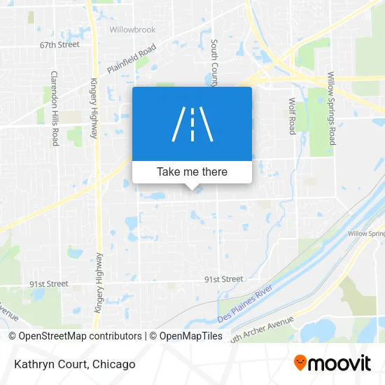 Mapa de Kathryn Court