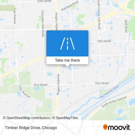 Timber Ridge Drive map
