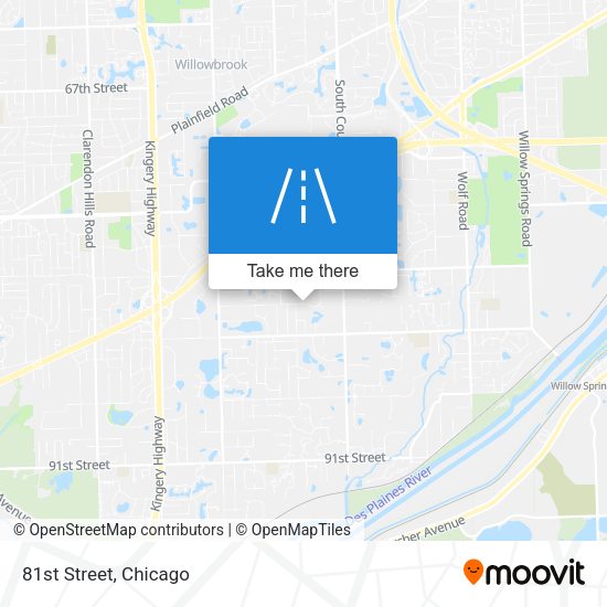 Mapa de 81st Street