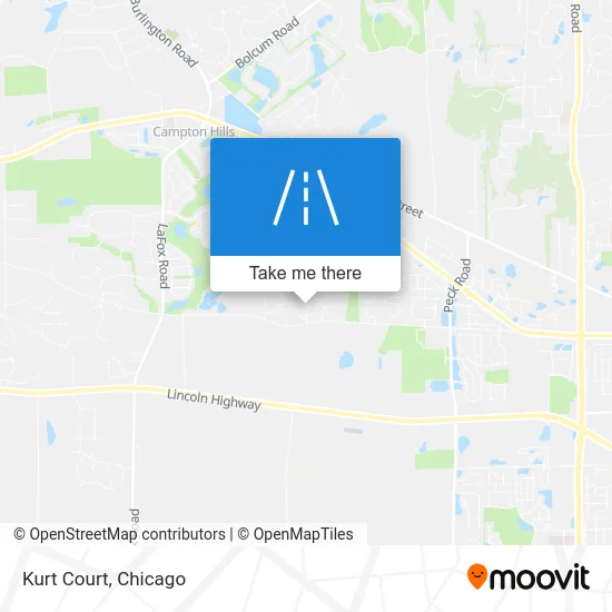 Kurt Court map