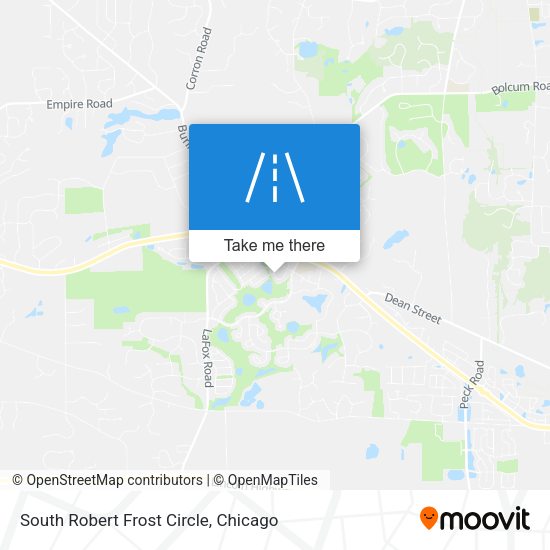 Mapa de South Robert Frost Circle