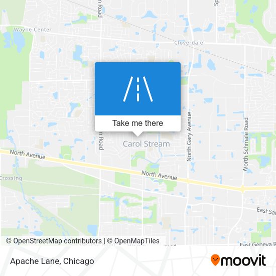 Mapa de Apache Lane