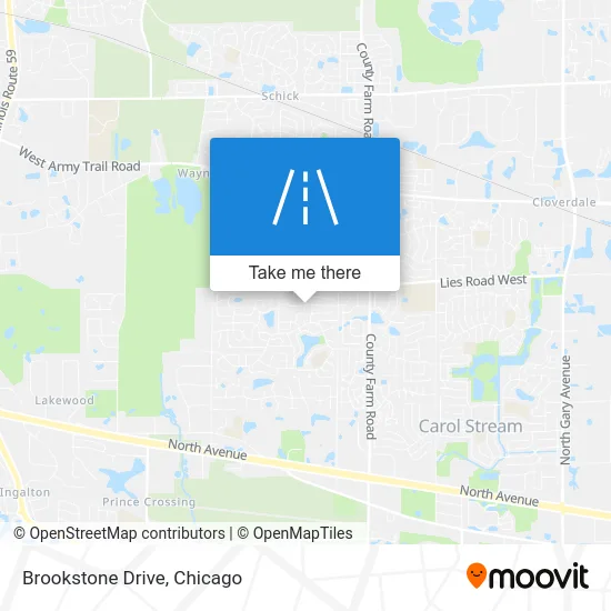 Brookstone Drive map