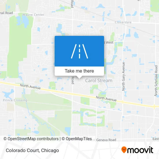 Colorado Court map