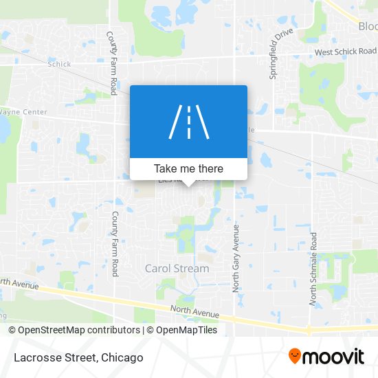 Lacrosse Street map