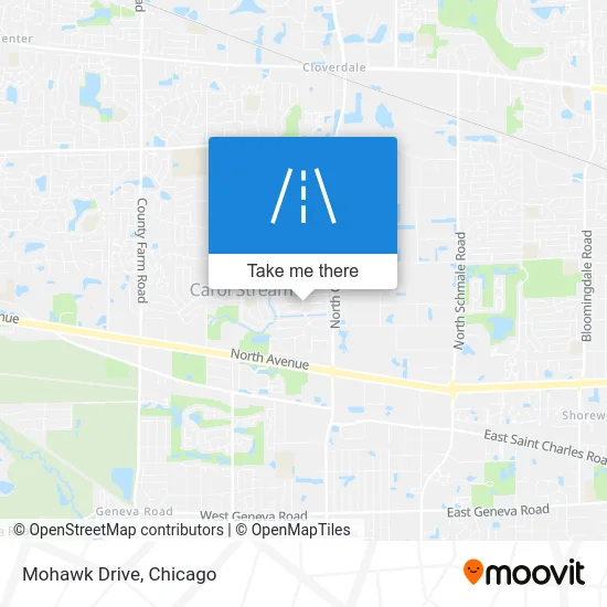Mohawk Drive map