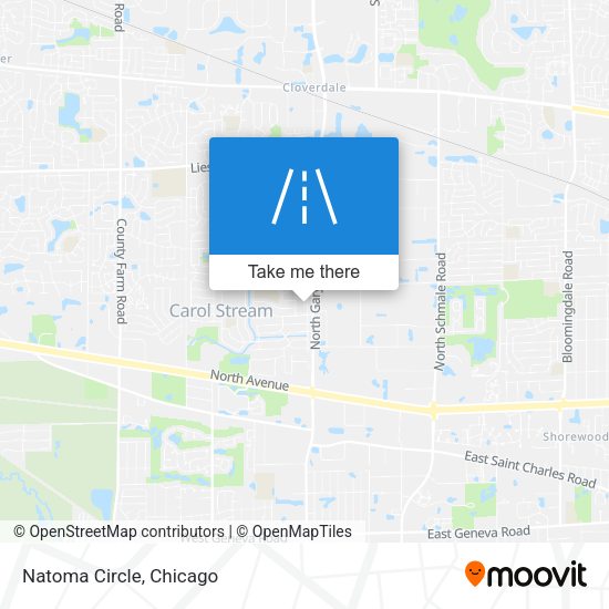 Mapa de Natoma Circle