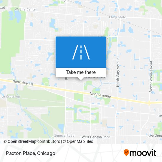 Mapa de Paxton Place