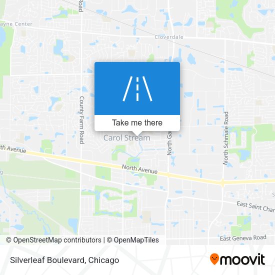Mapa de Silverleaf Boulevard