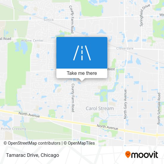 Mapa de Tamarac Drive