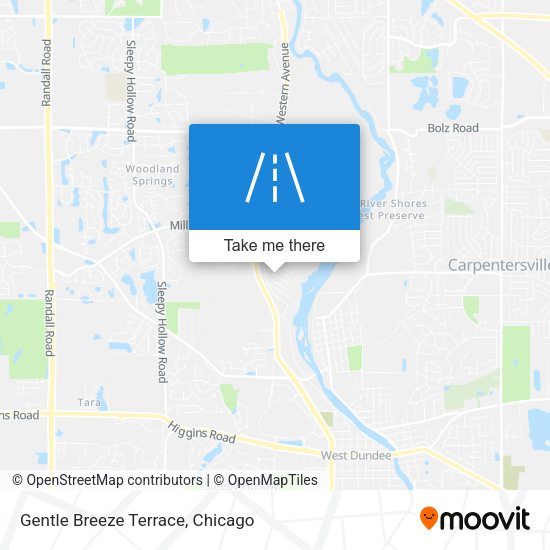 Mapa de Gentle Breeze Terrace