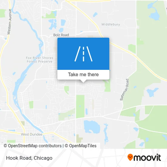 Hook Road map