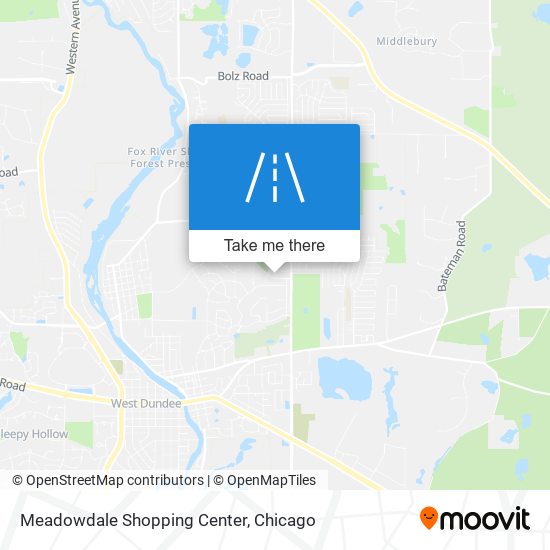 Meadowdale Shopping Center map