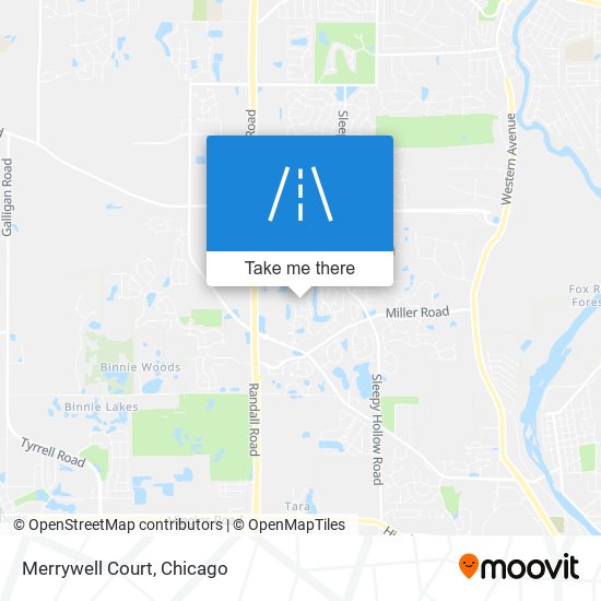 Merrywell Court map