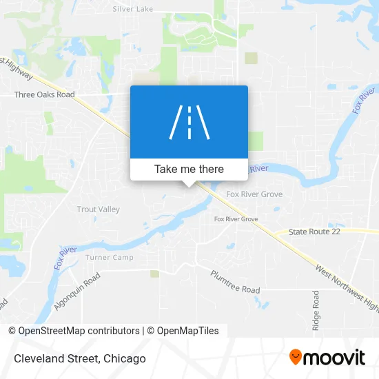 Cleveland Street map