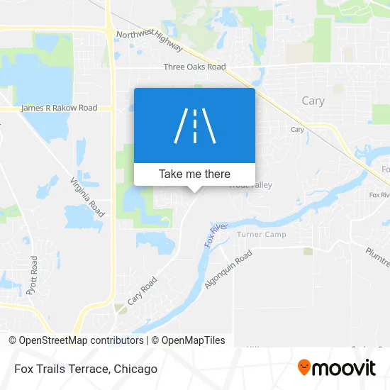 Fox Trails Terrace map