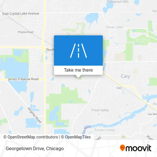 Georgetown Drive map