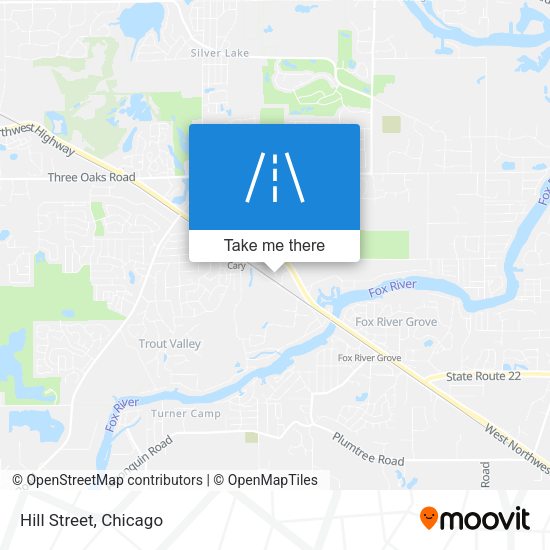 Mapa de Hill Street